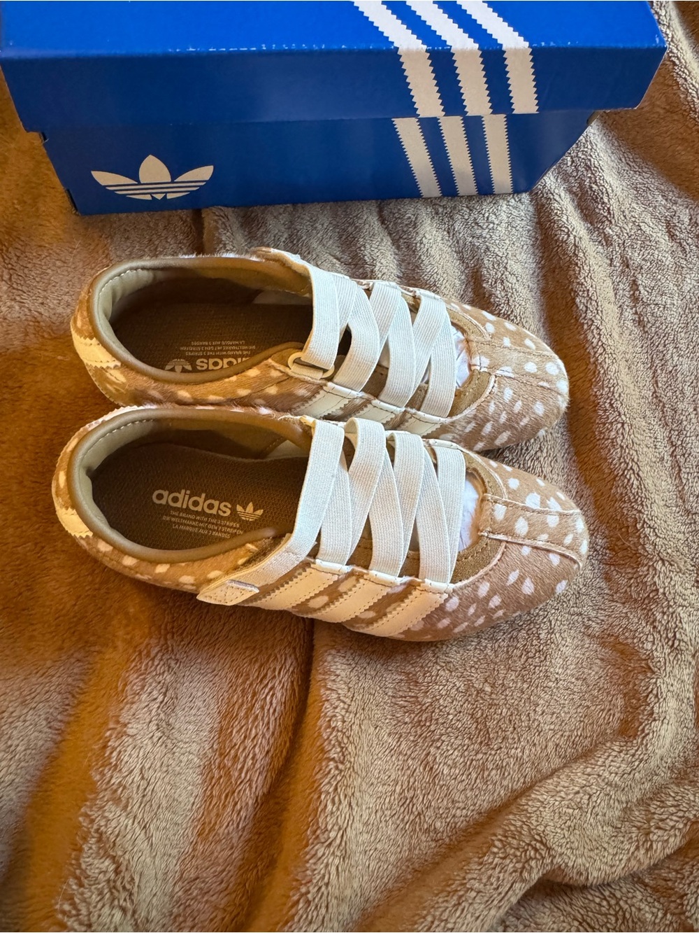 Adidas Tokyo MJ Animal Print Sneakers Women’s Size 6 Retro Street Style